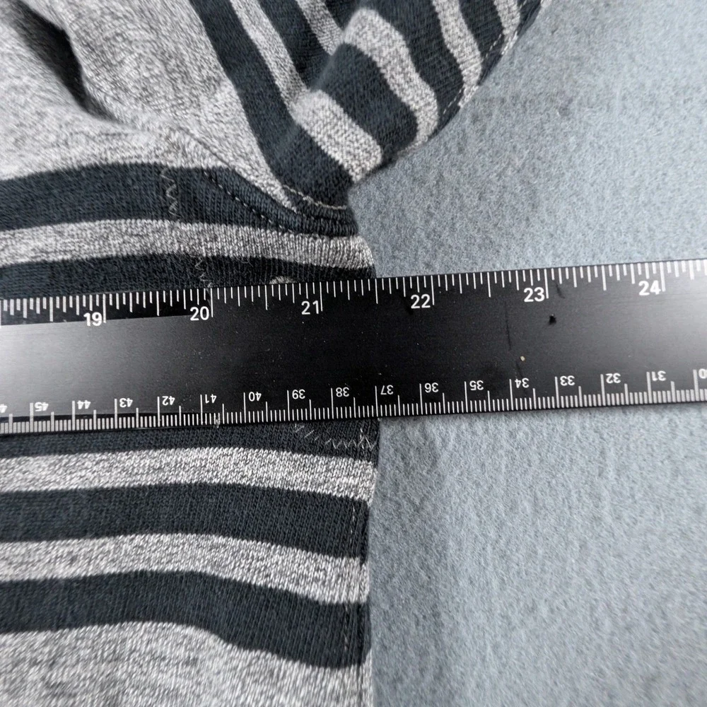 J. Crew Oarsman Rugby Long Sleeve Shirt‎ Mens Medium Striped Elbow Patches